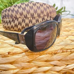Womens Max Mara black sunglasses